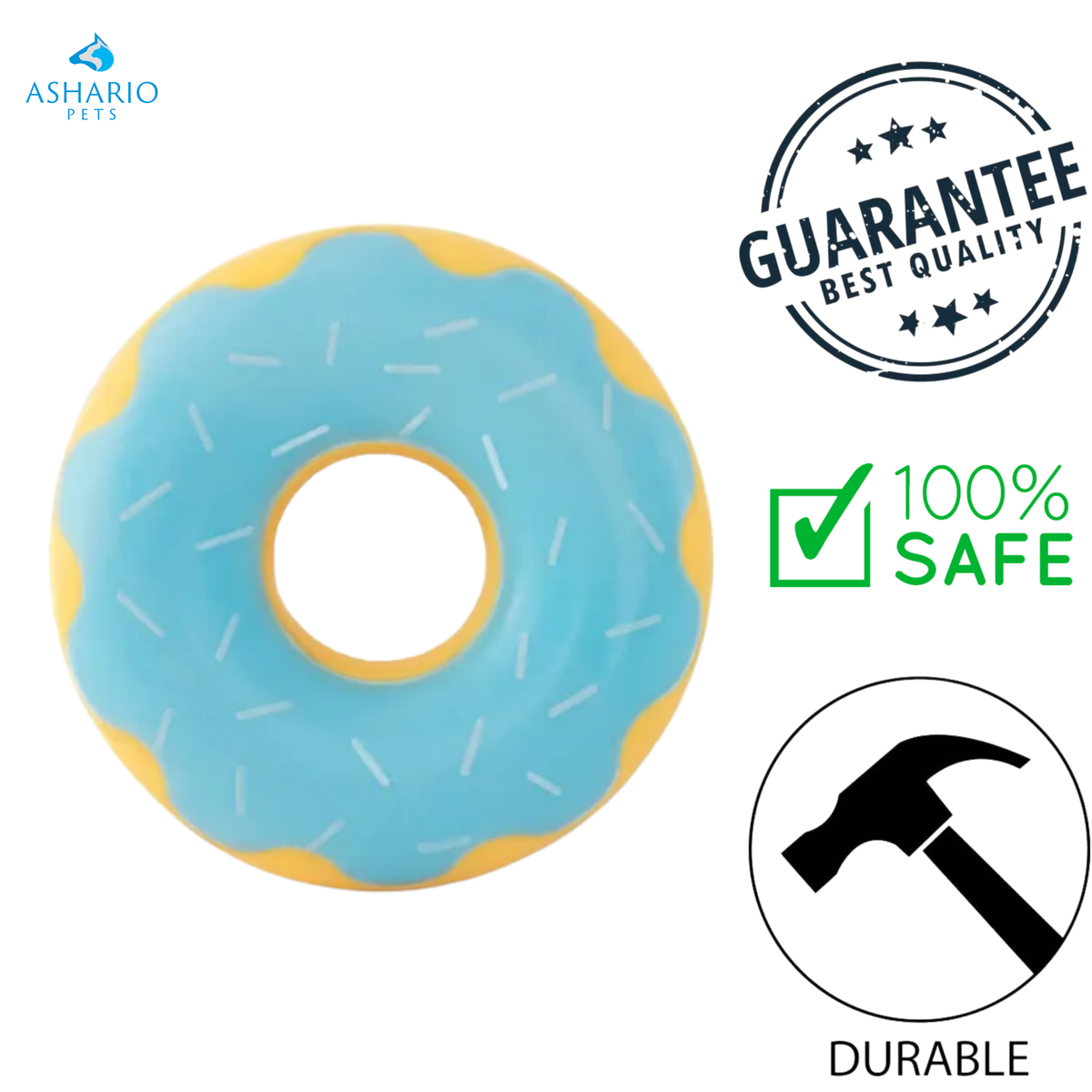 ZippyPaws - Tuff Donut Dog Toy