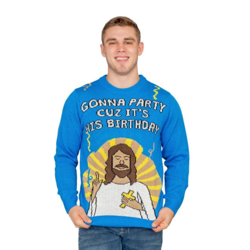 Pull de Noël Anniversaire de Jésus