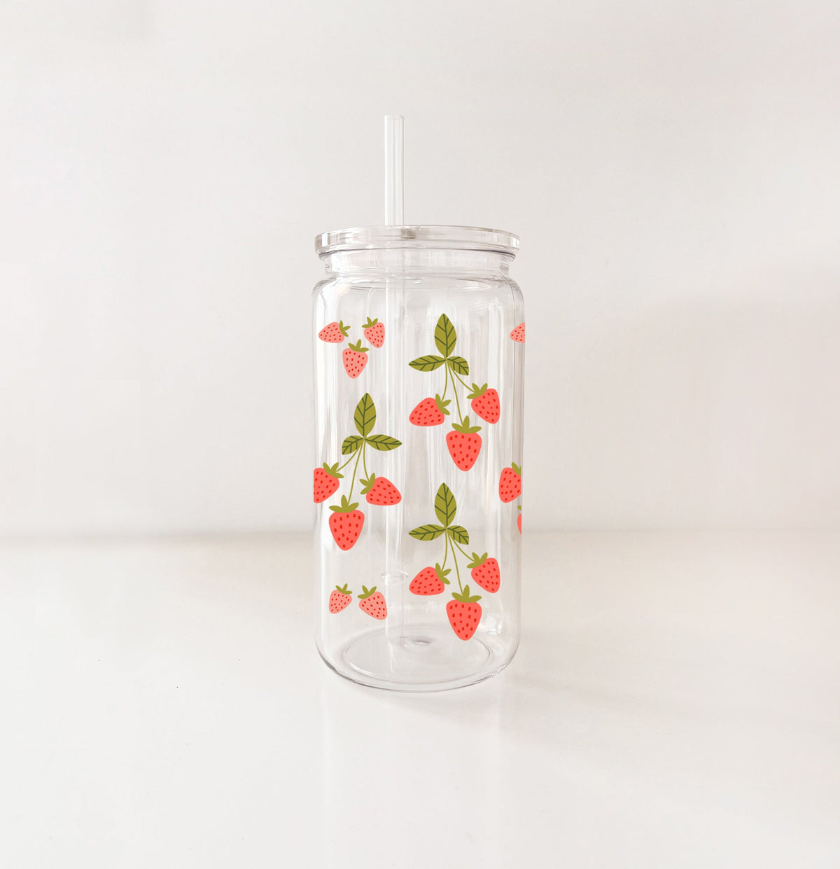 Verre en plastique - Fraises du Québec