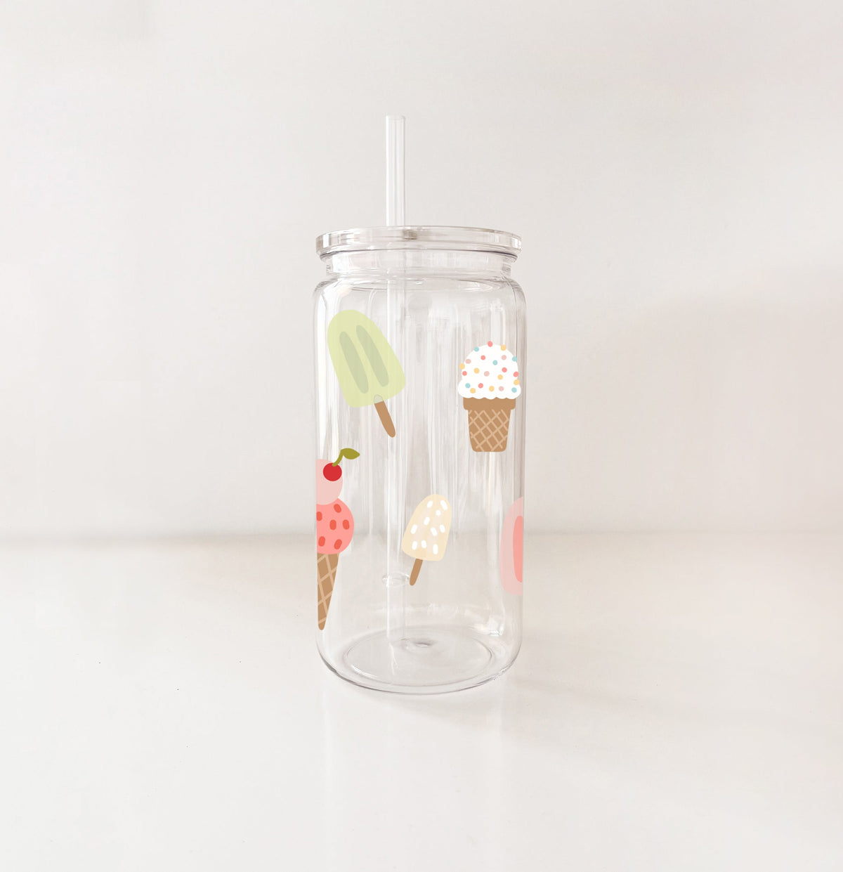 Verre en plastique - Plaisirs glacés