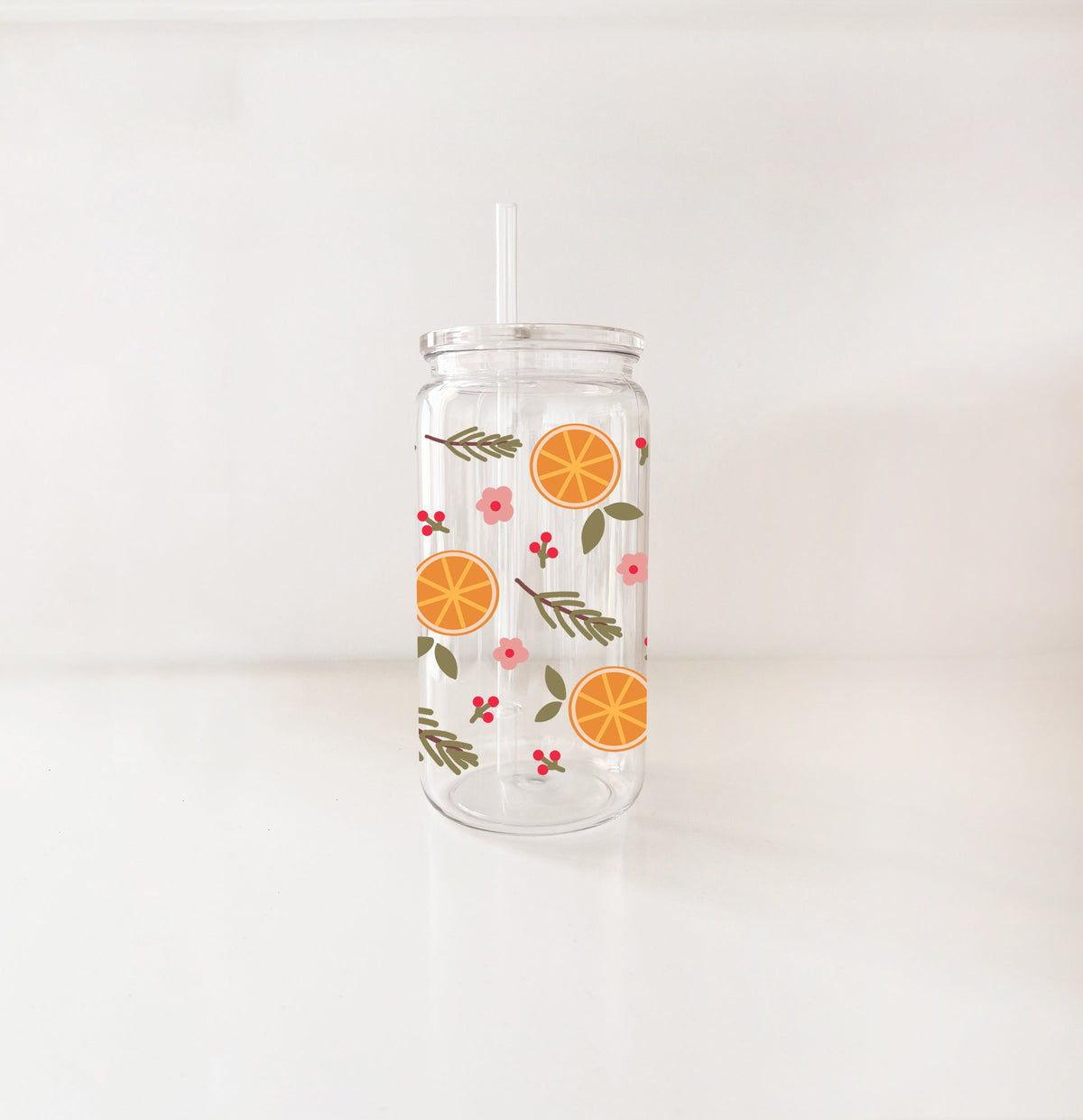 Verre en plastique 16oz - Punch de Noël