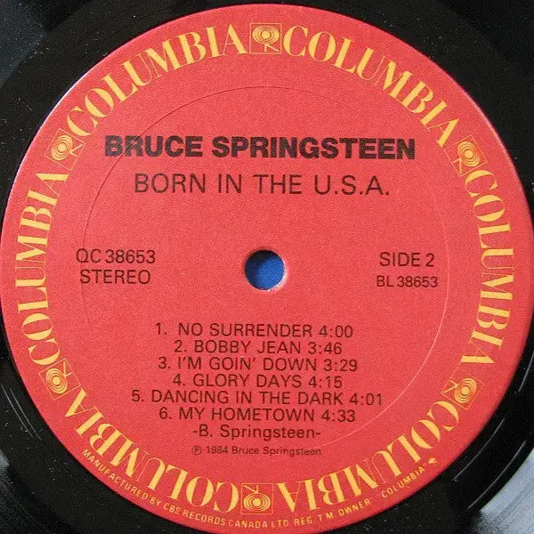 Bruce Springsteen – Born In The USA - 1984 Original