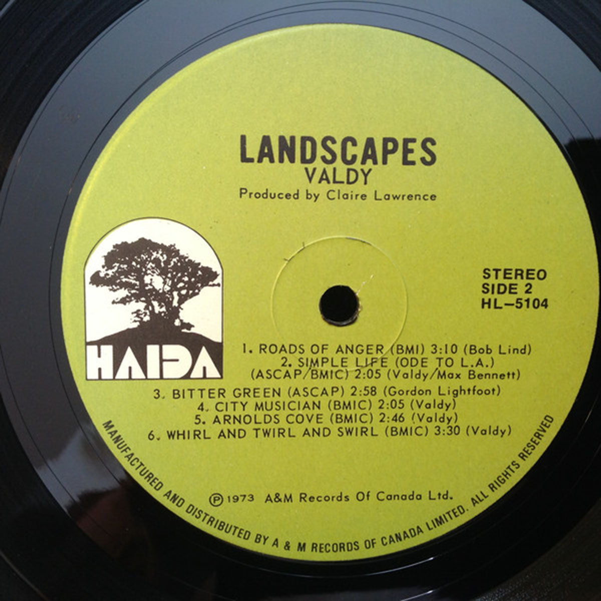 Valdy – Landscapes - 1973 Original, Bargain