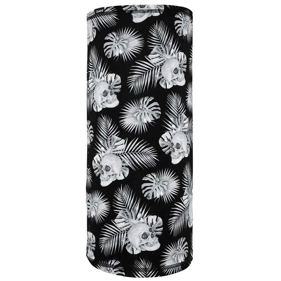 Cache-cou ZANheadgear Skull and Palm Leaves Motley Tube