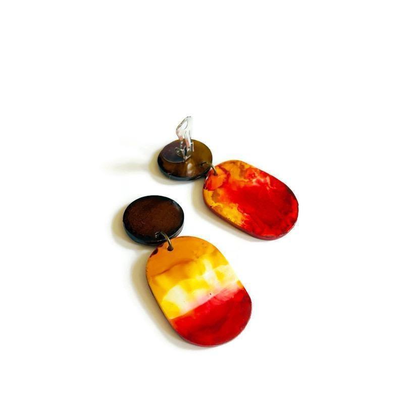 Boucles d'oreilles Ombrées Tendance pour l'Automne