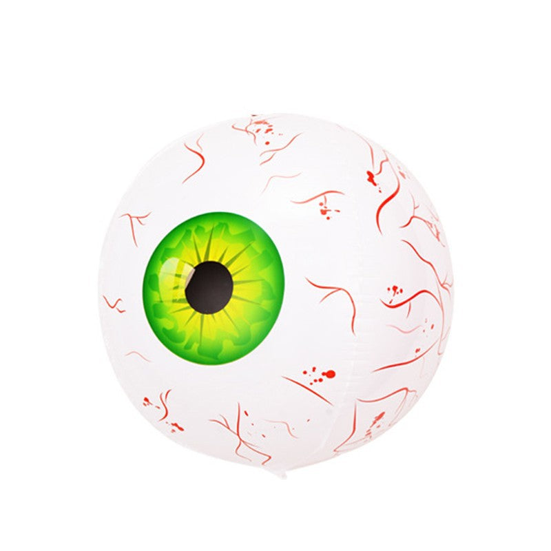 Décoration gonflable de ballon globe oculaire pour Halloween – Décoration de jardin géante et effrayante pour fête d'Halloween