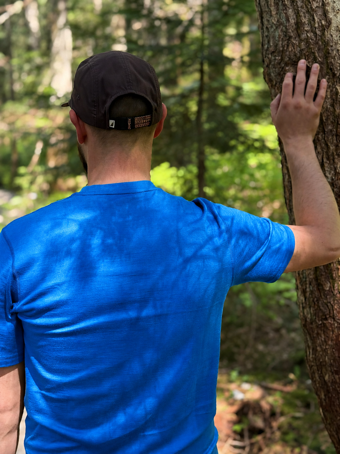 T-shirt homme en laine mérinos — Léger