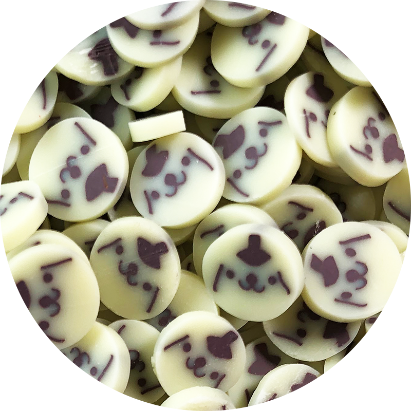 Tranches de Fimo Pom Pom Purin