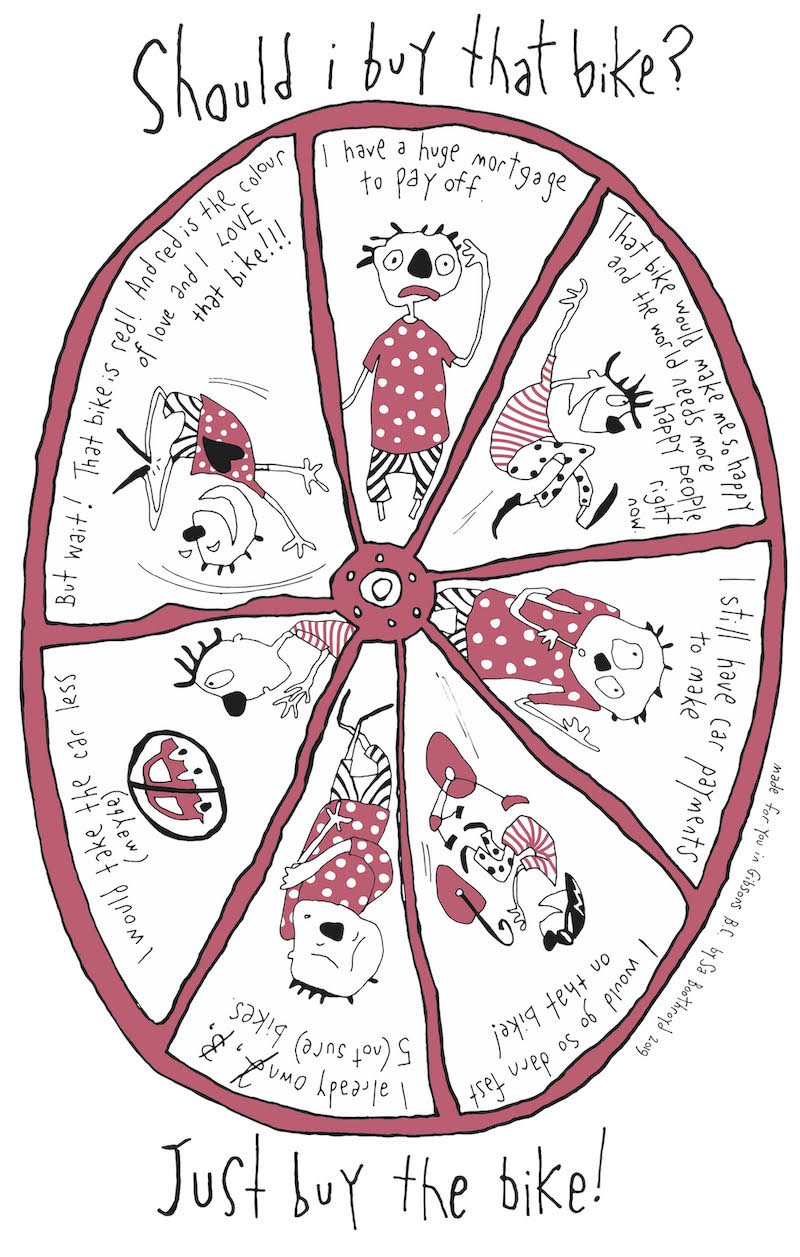 Tea Towel - Buy The Bike T