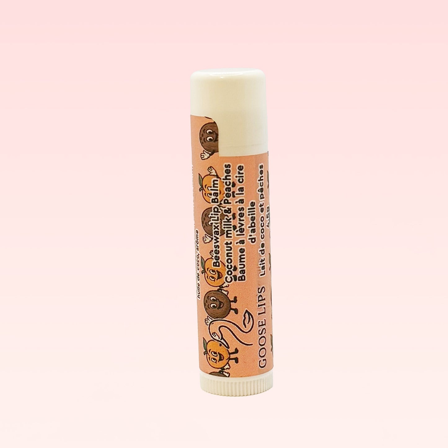Baume à lèvres Lait de coco et Pêches