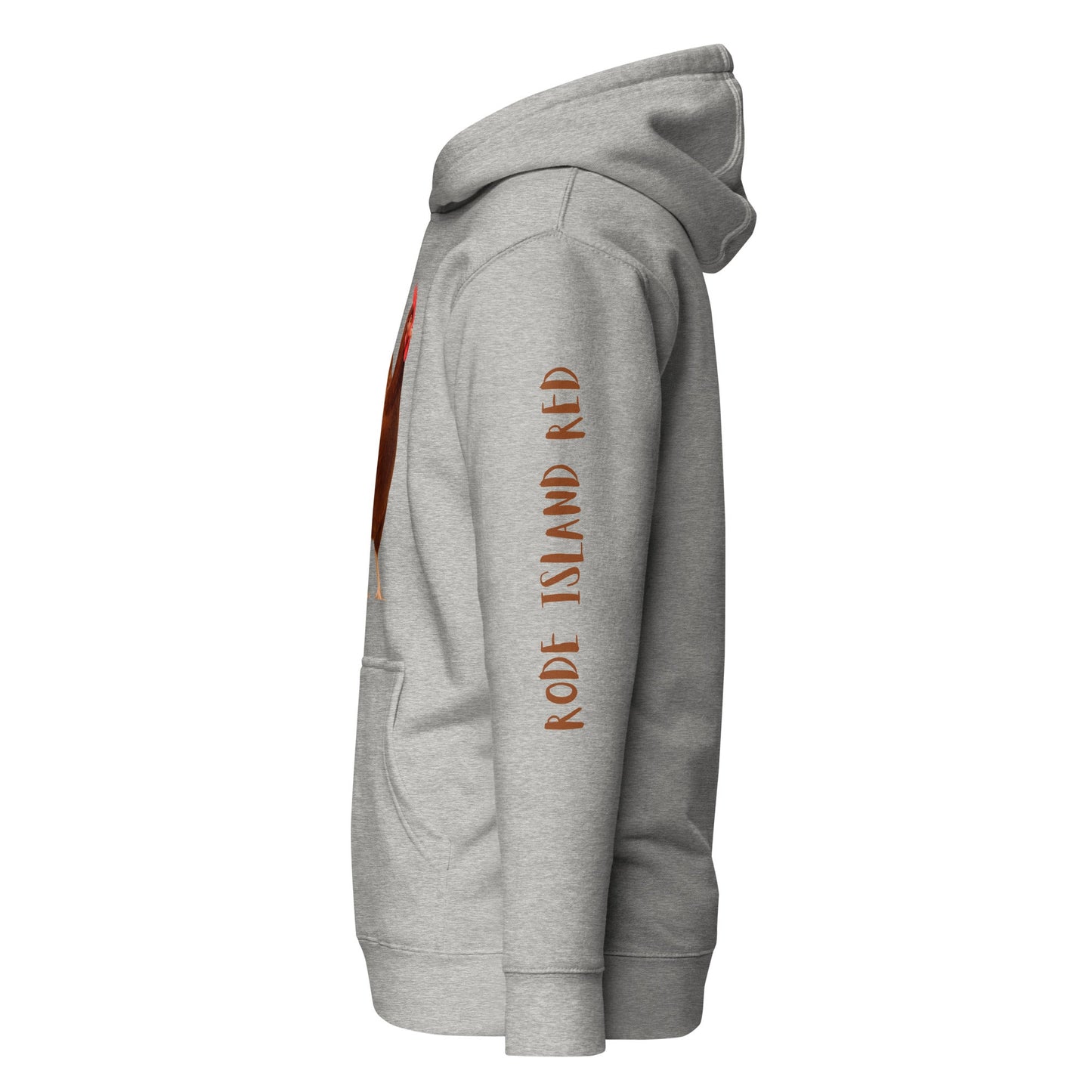 Chandail à capuchon unisexe Rhode Island Red