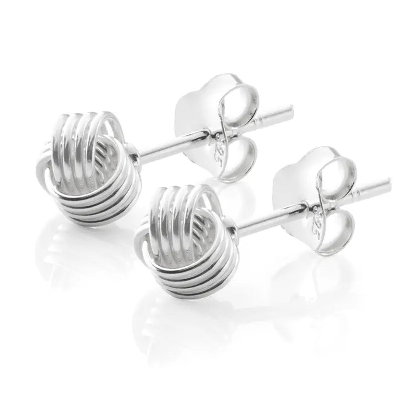 Boucles d'oreilles nœud d'amour
