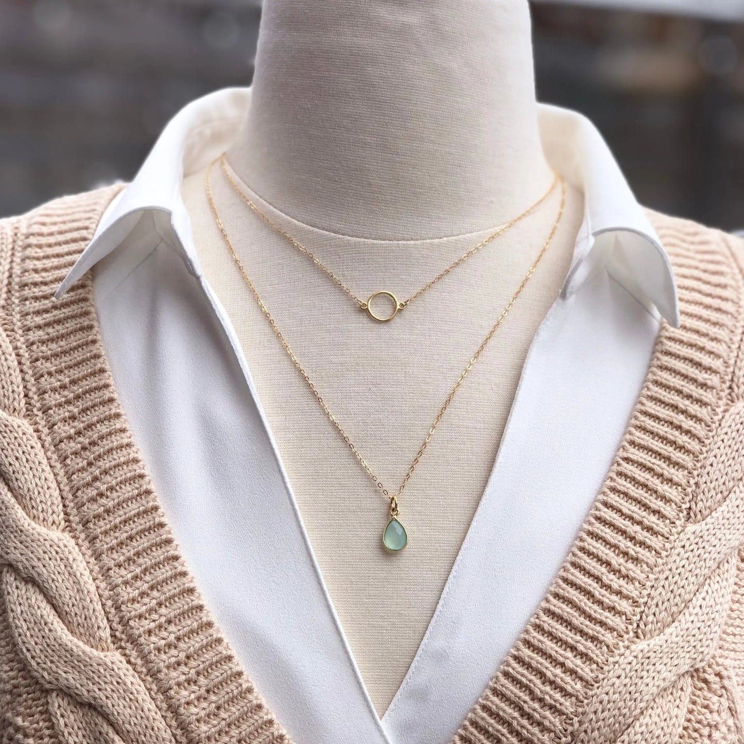 Golden Eternity Necklace