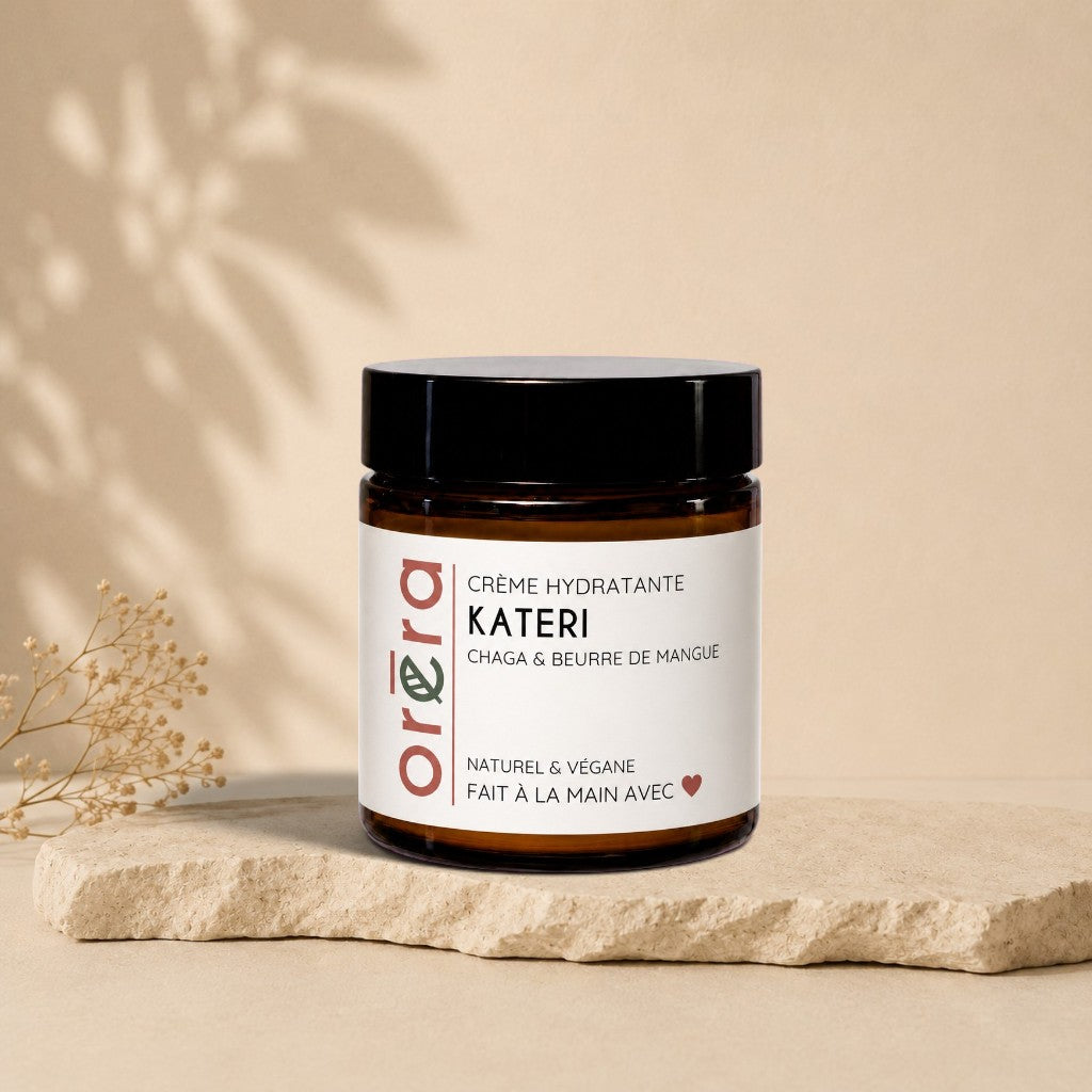 KATERI Crème hydratante visage chaga & beurre de mangue