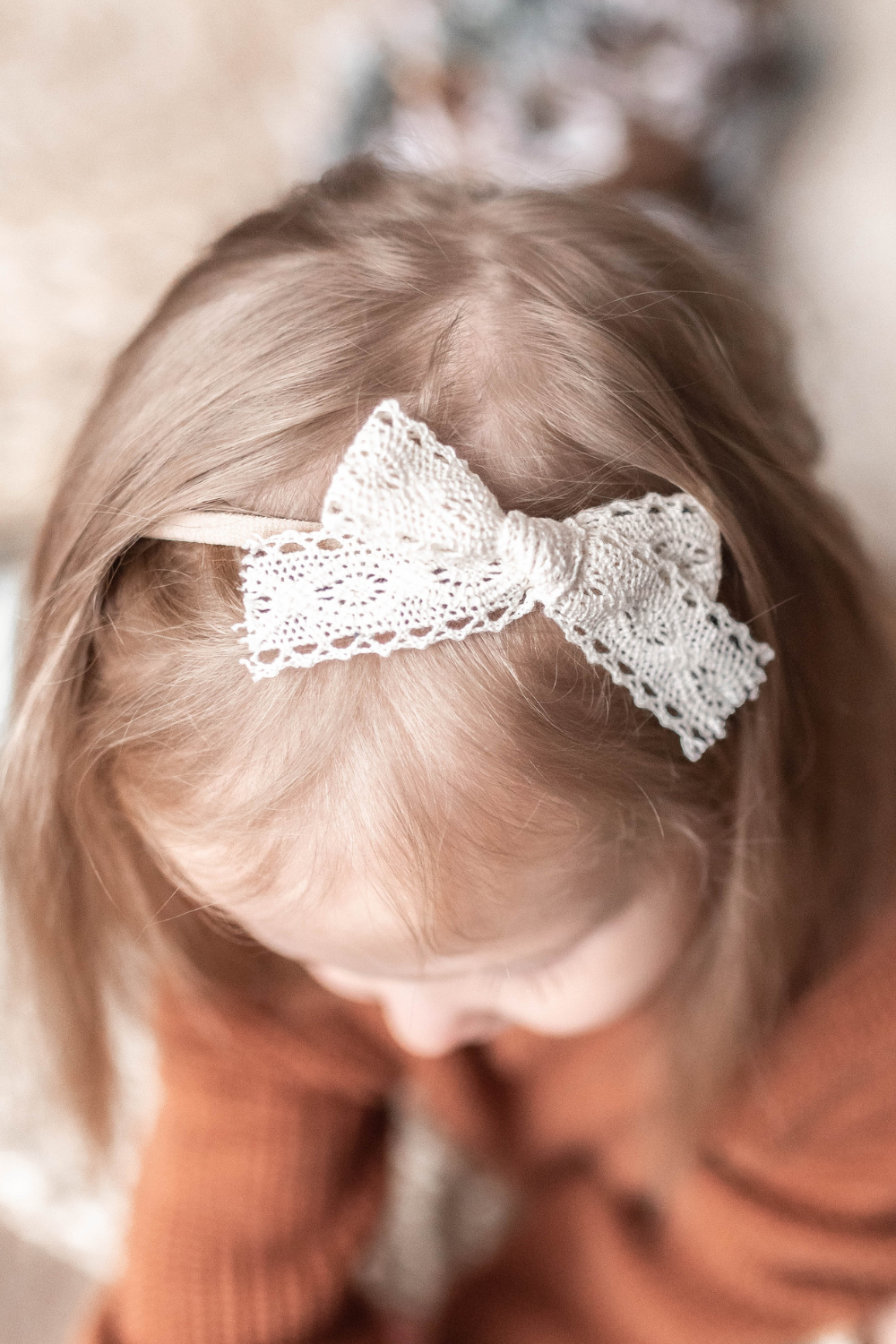 Nœud en dentelle au crochet