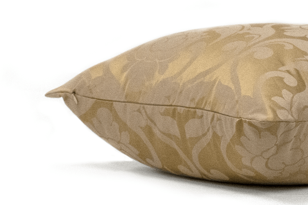 Housse de coussin florale champignon