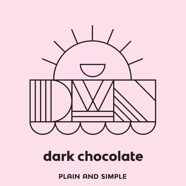 Tablette de chocolat noir