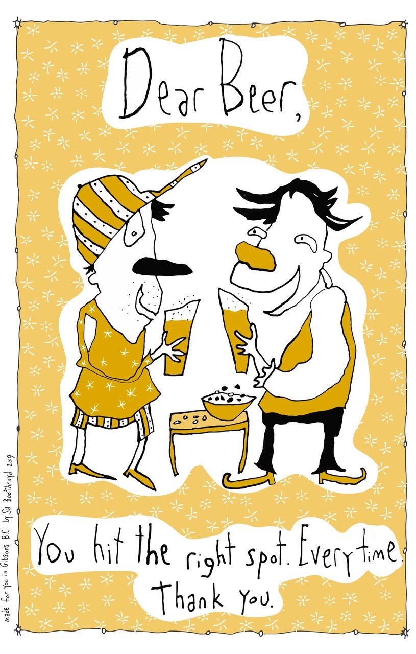 Tea Towel - Dear Beer