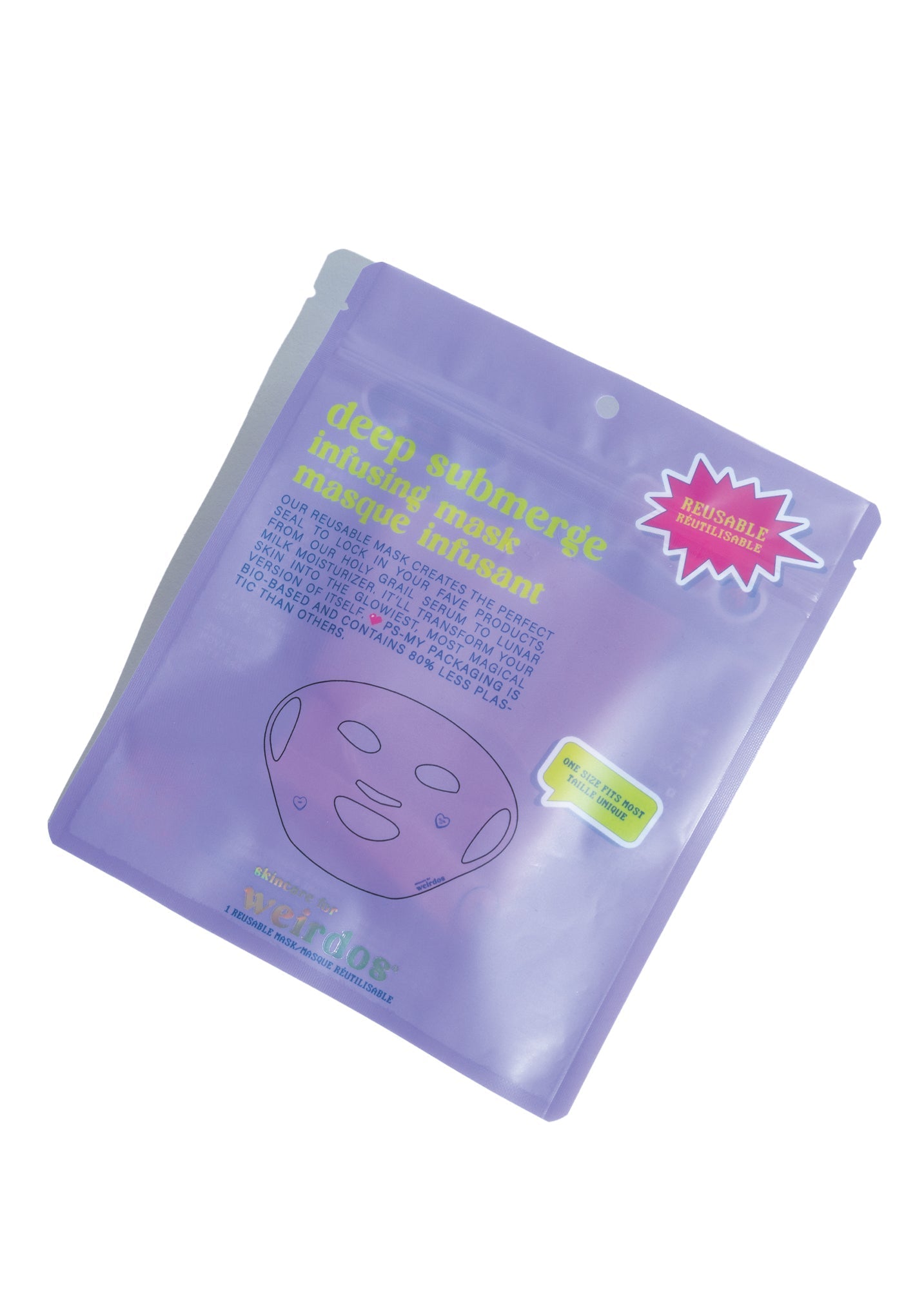 masque réutilisable infusion hydratation intense