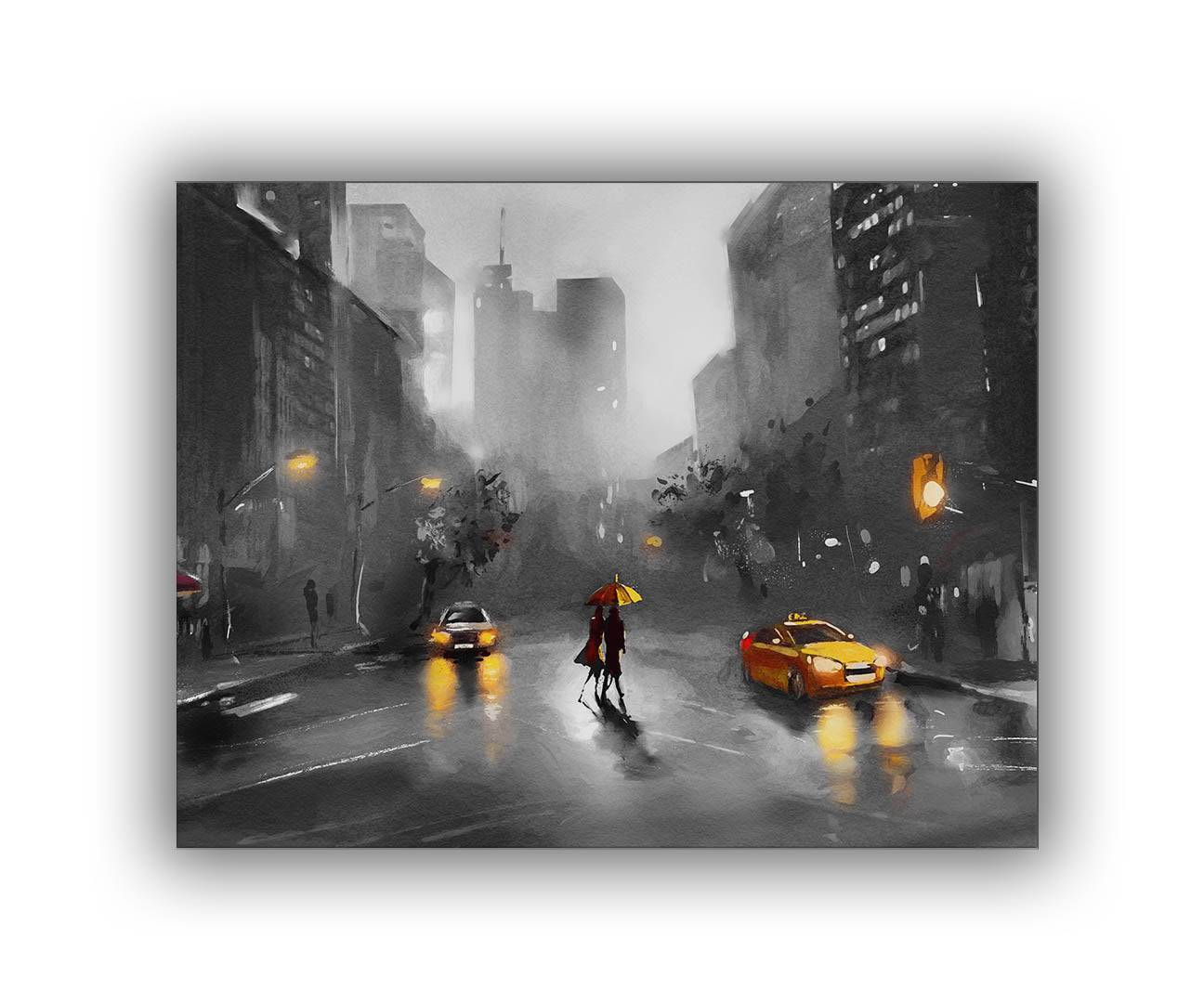 Décoration murale-Art figuratif New York- Impression sur toile