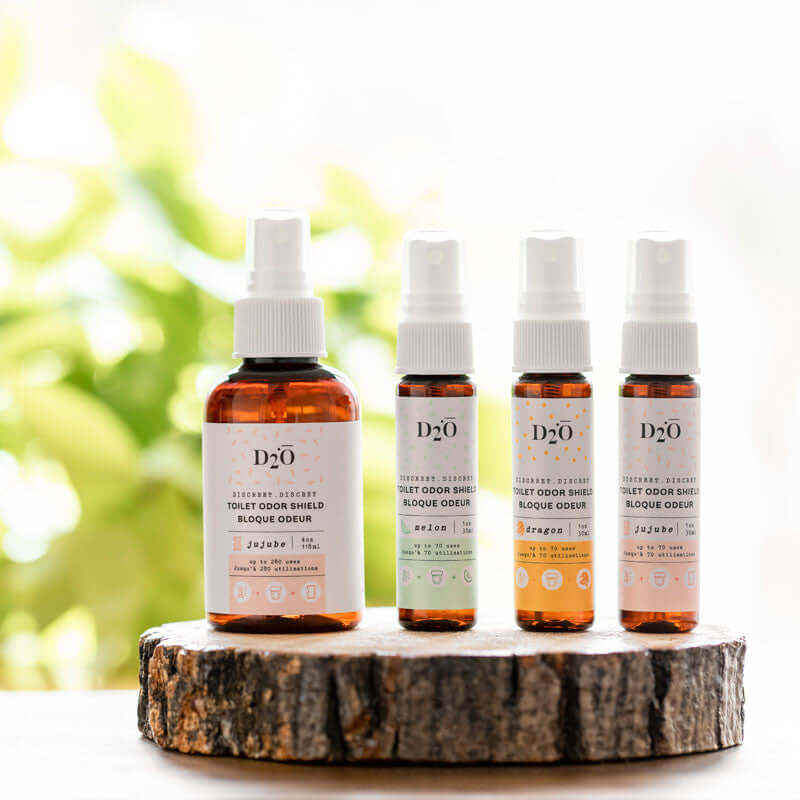 Jujube Odor Blocker Kit (1 x 118 ml + 3 x 30 ml)