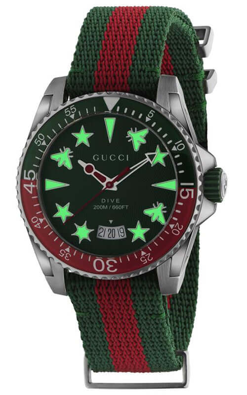 Montre Gucci Dive XL 45 mm pour hommes YA136339