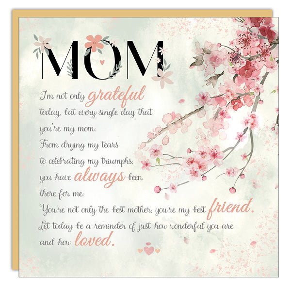 Stationery - Mother's Day Card - Grateful Mom