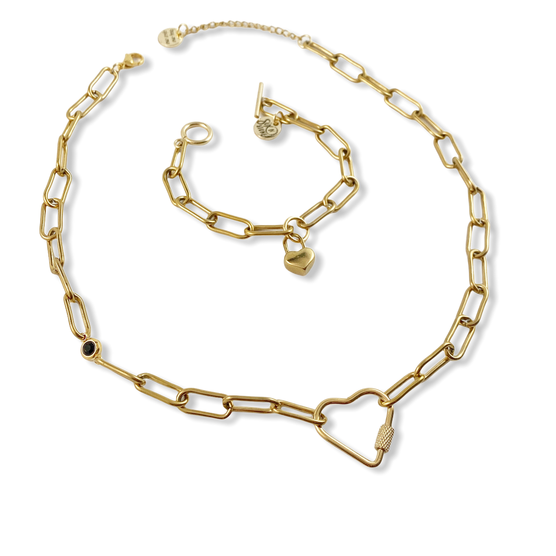 Collier Cœur en Or