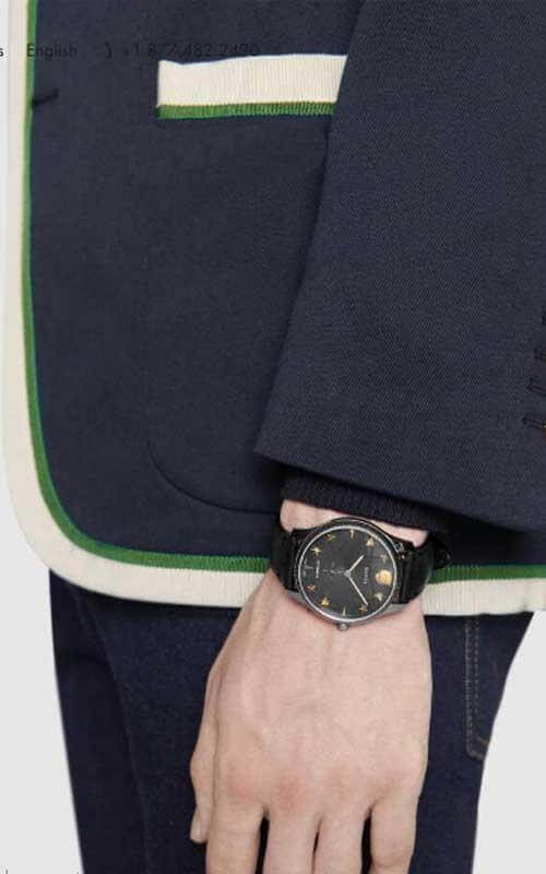 Montre automatique Gucci G-Timeless pour hommes (YA126347)