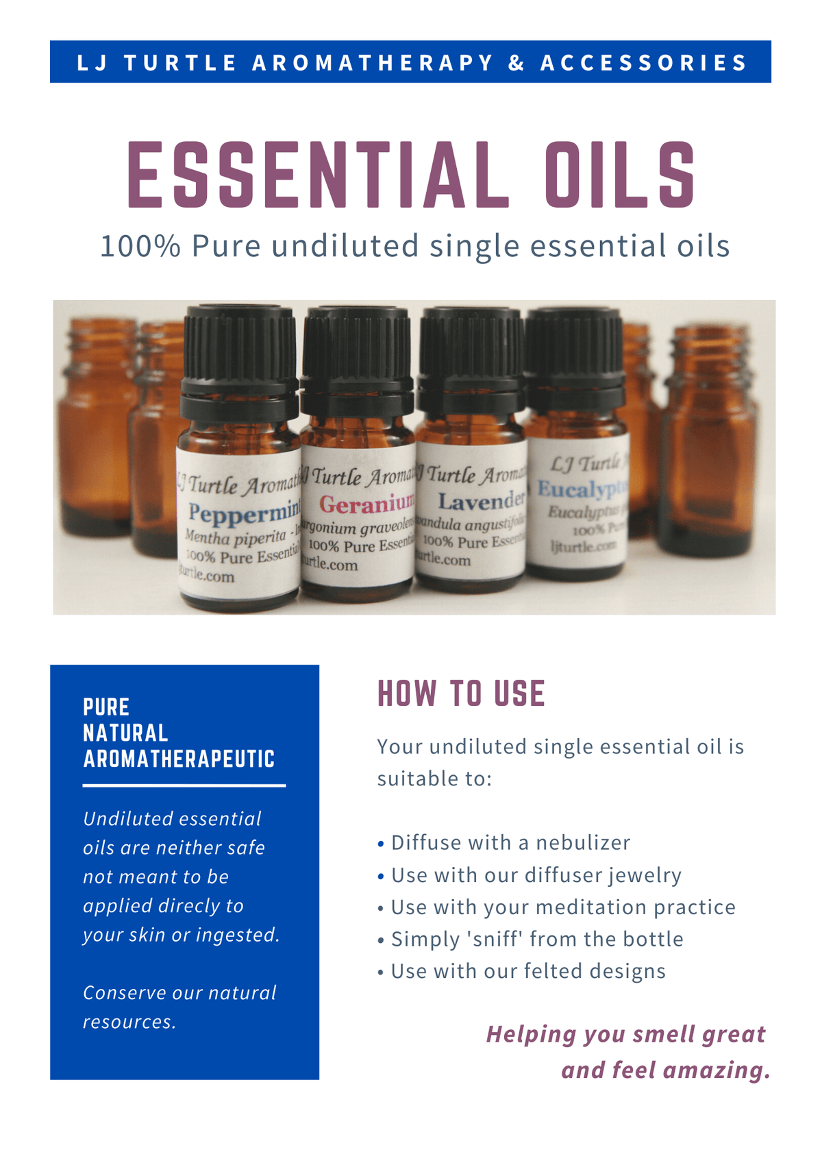 Flowers | 100 % Pure Essential Oils
