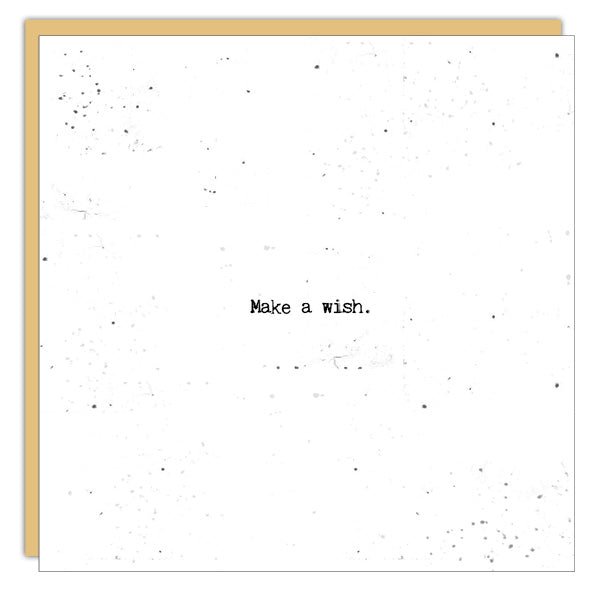 Stationery - Little Gem Card - Make a Wish
