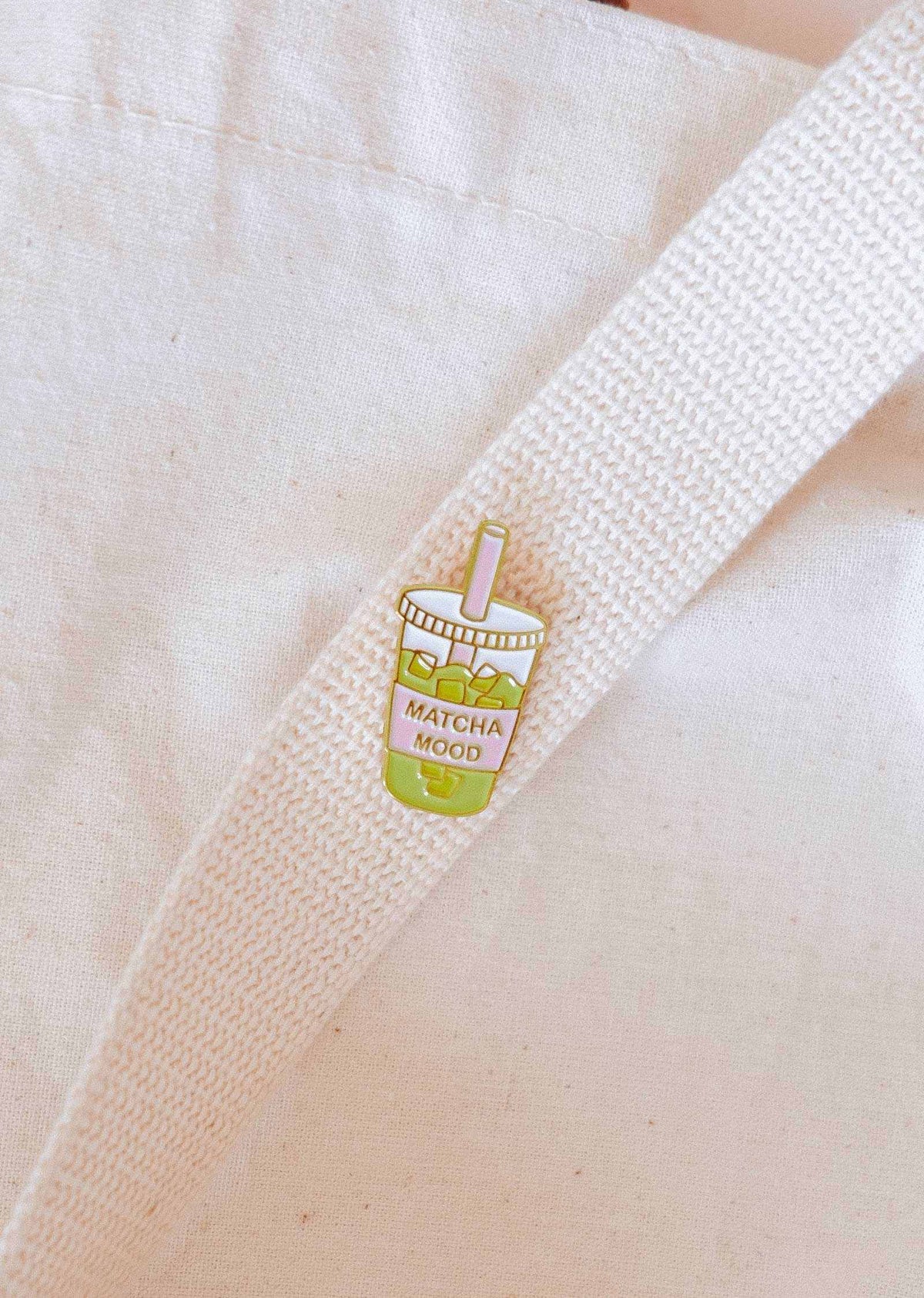 Matcha Mood Enamel Pin