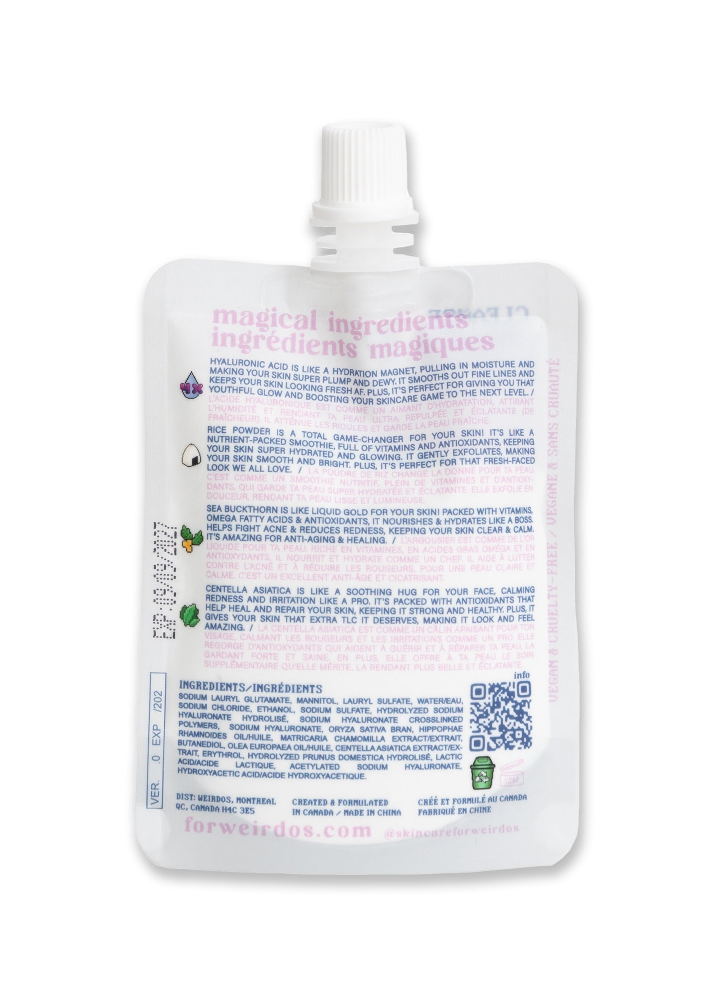Nettoyant exfoliant lune de miel