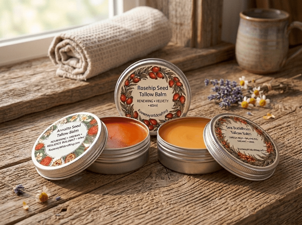 Ensembles de baume de suif pur – Trios et duos pour une peau éclatante