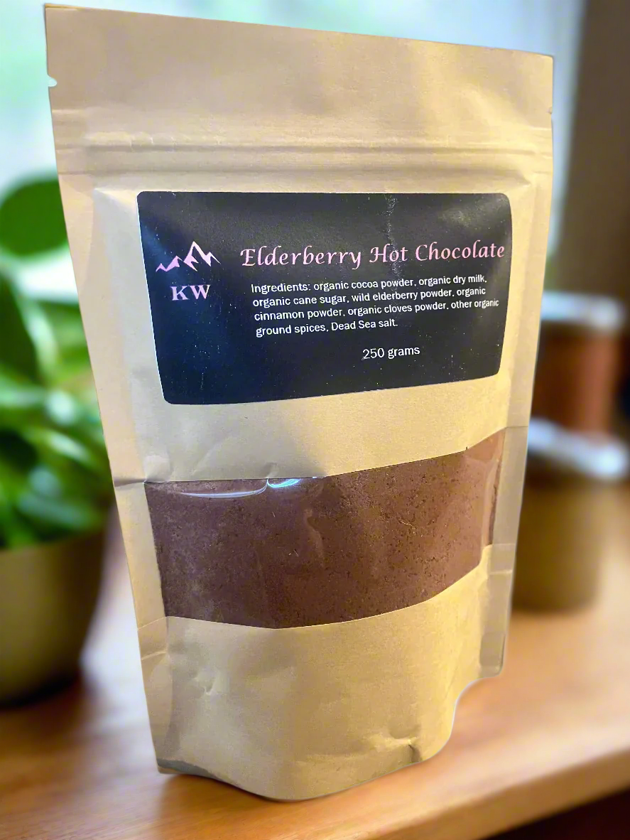 Chocolat chaud au sureau - 250 grammes