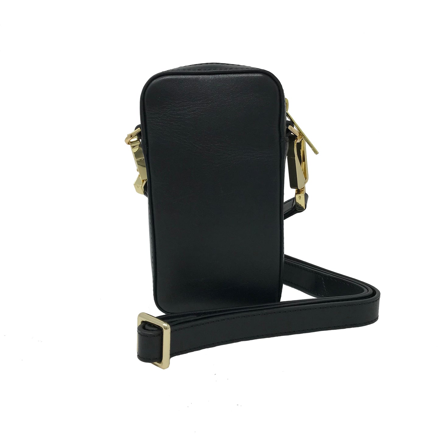 Black Leather Crossbody Bag | Marie-Pierre