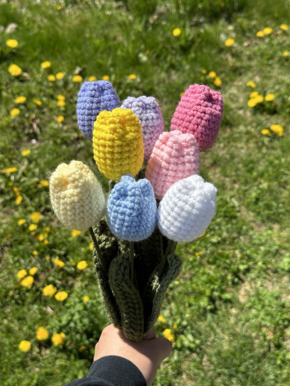 Crochet Tulip Pattern PDF Download Beginner Friendly