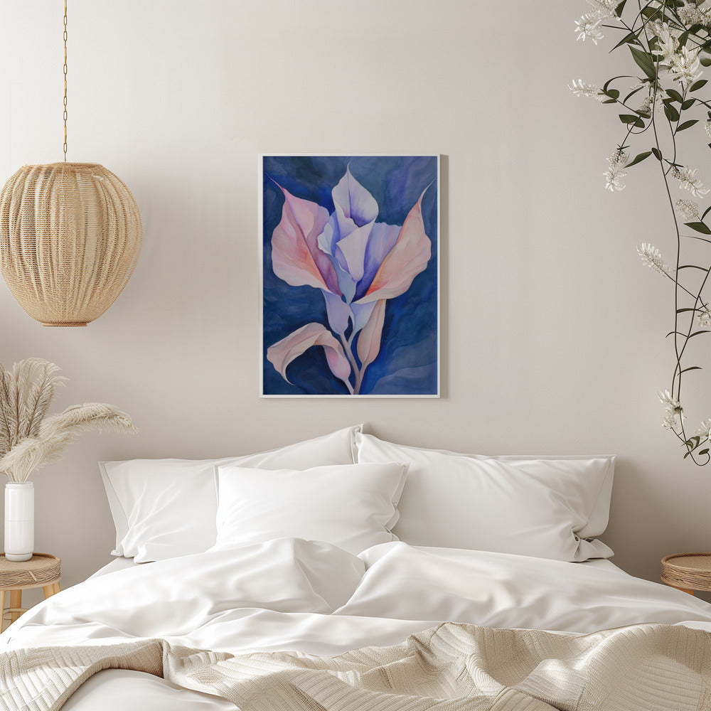 Décoration murale Formes et plantes peintes 15