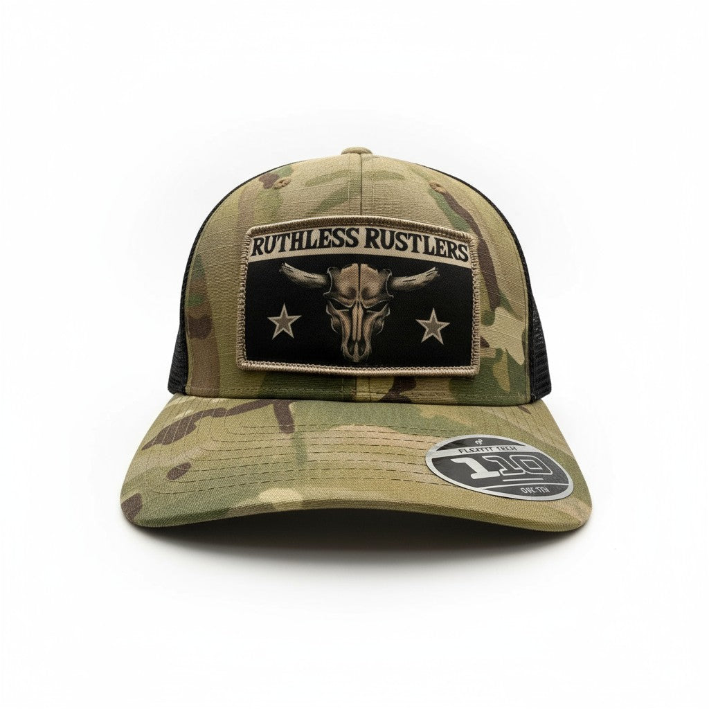 Casquette premium Maverick Rustlers impitoyables | Camouflage vert