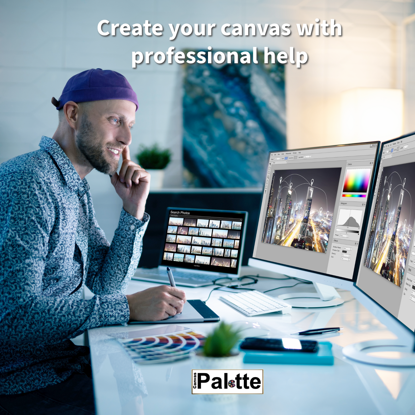 Obtenir un devis : Toile photo personnalisée