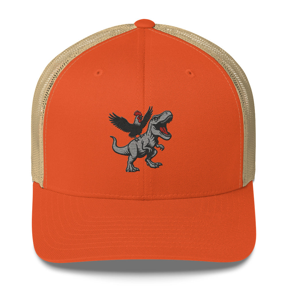Casquette de camionneur Tyrannosaurus Pecks Chickasouras