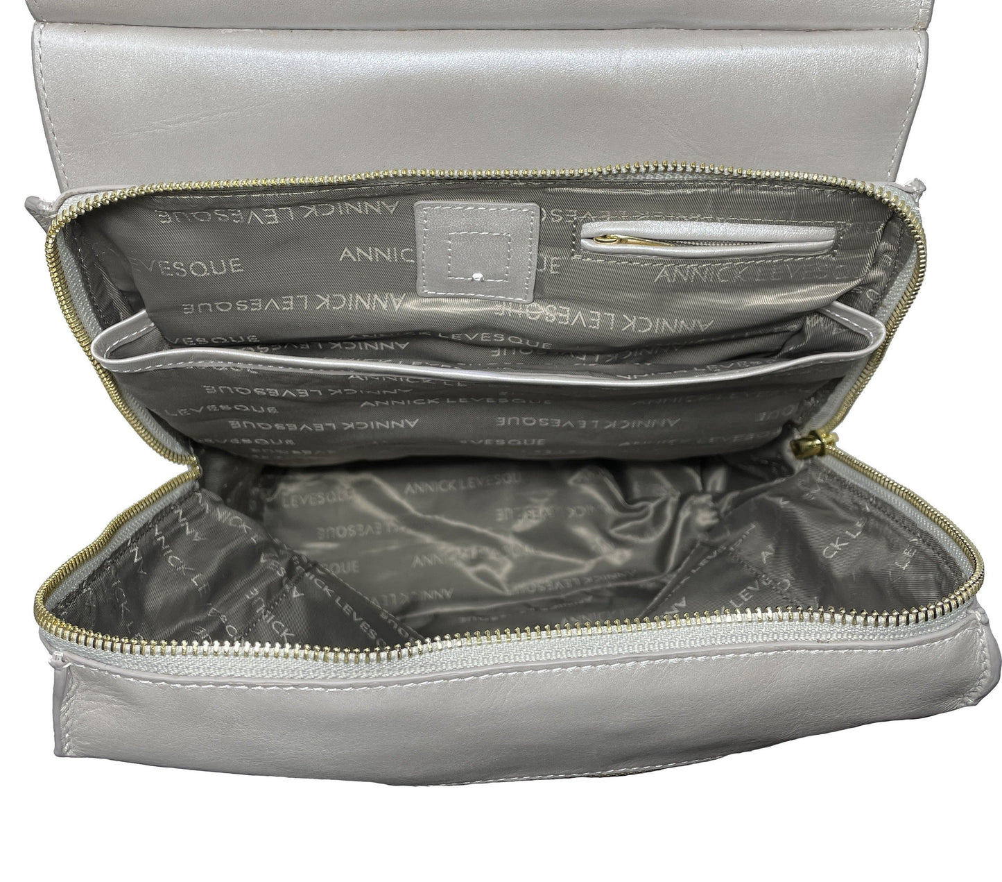 Beaded leather backpack, Antoinette