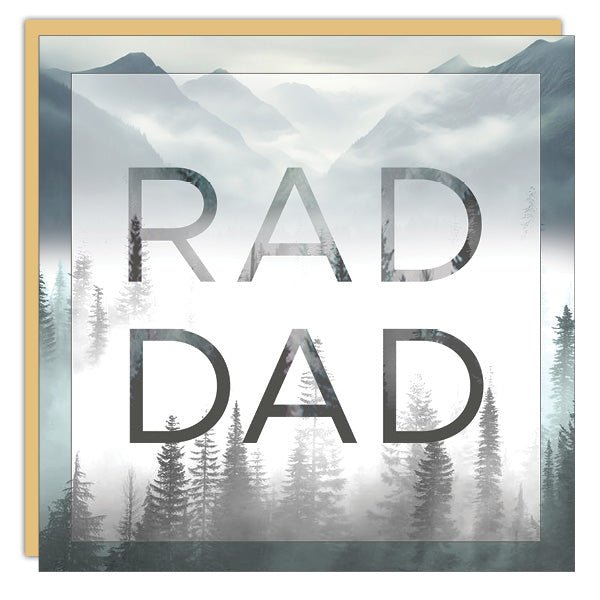 Stationery - Father's Day Card - Rad Dad