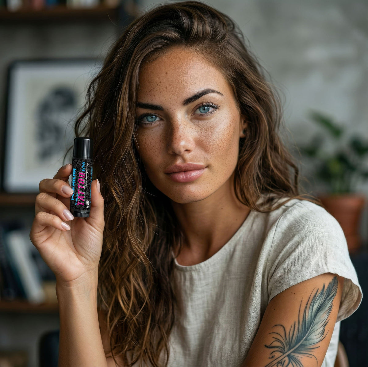 Baume protecteur en stick pour tatouage