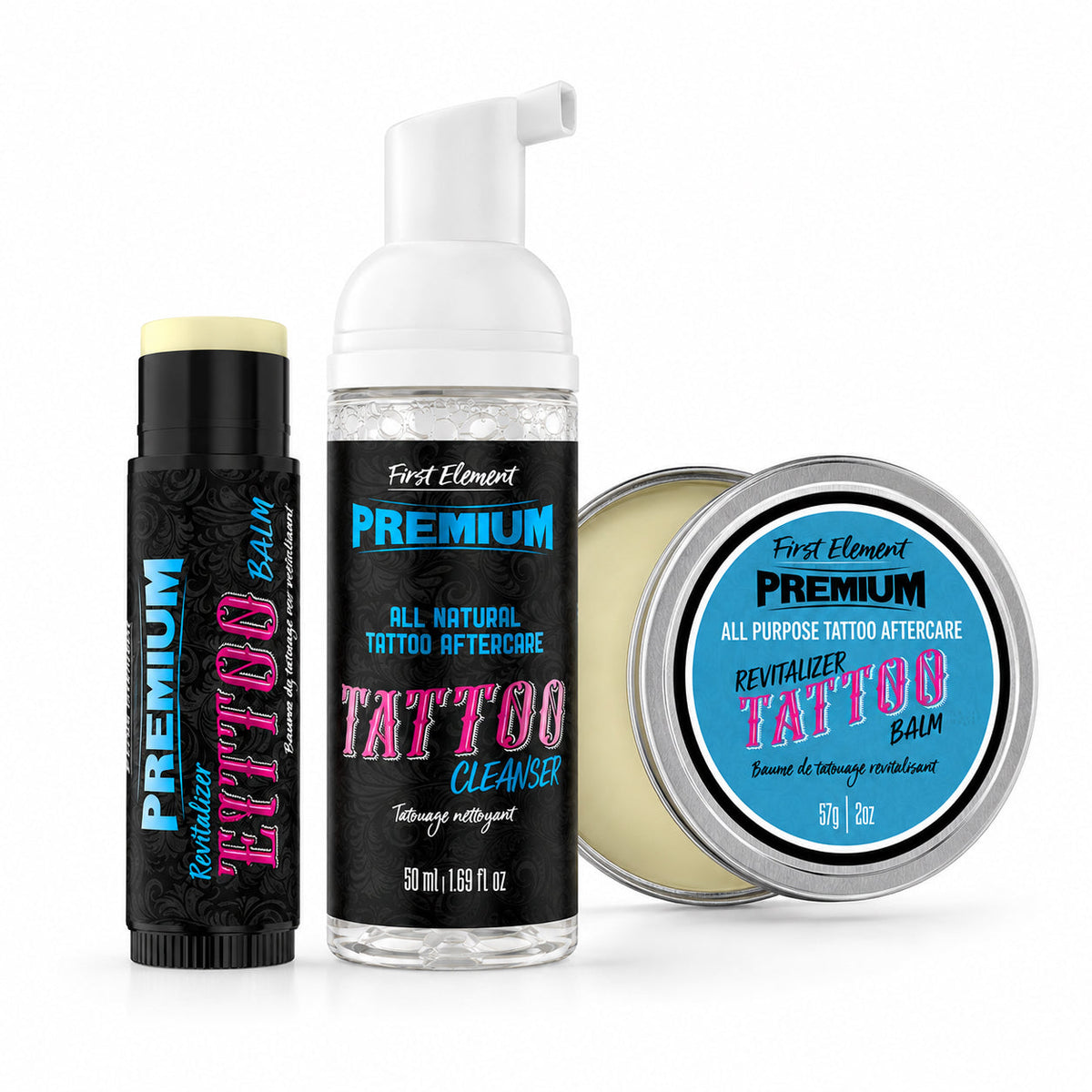 Le kit complet de soin pour tatouage