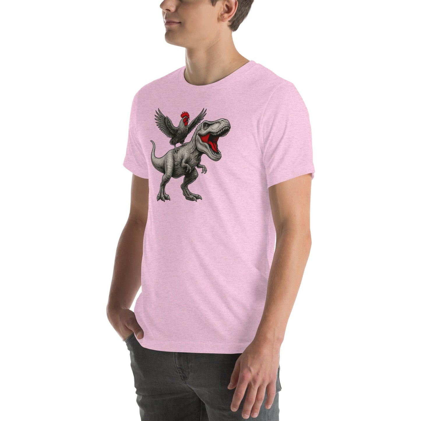T-shirt unisexe Chickasaurous