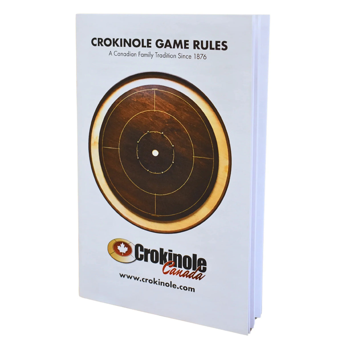 The Crokinole Canada Board (No Branding) - Tournament Style Board Game Set
