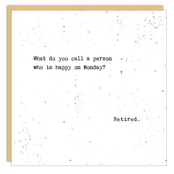Stationery - Little Gem Card -What Do You Call