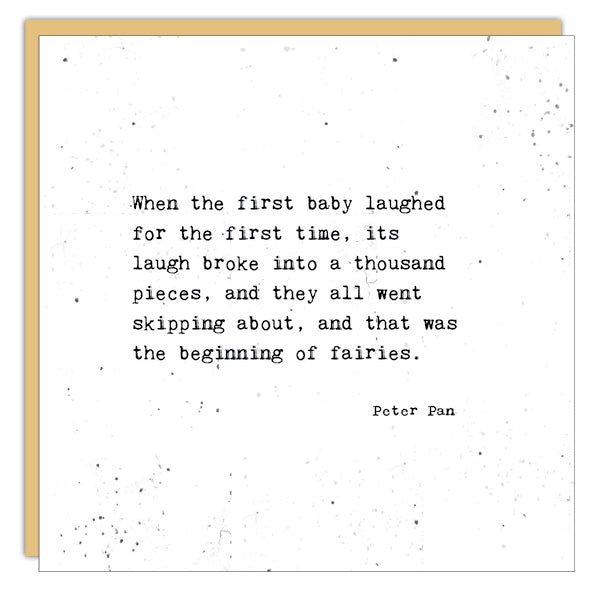 Stationery - Little Gem Card -When The First Baby