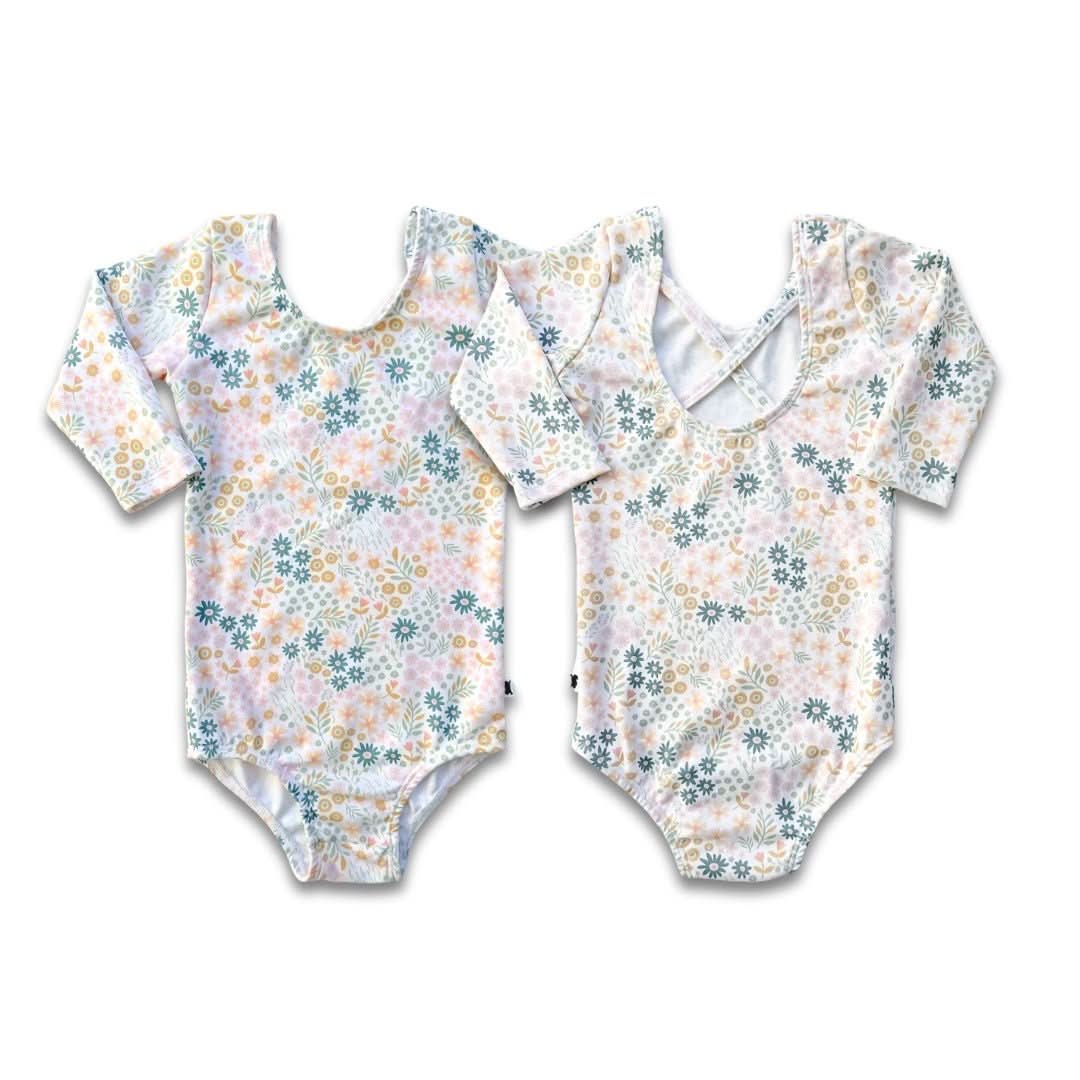 Youth Bamboo Audrey Bodysuit | Rosewood
